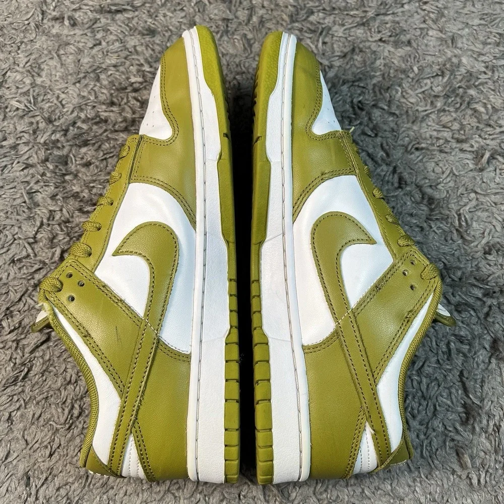 Nike Dunk Low Pacific Moss Mens Size 10.5 White DV0833 105